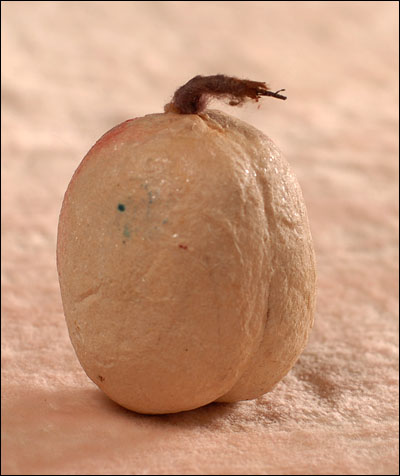 Antique Christmas ornament - cotton APRICOT