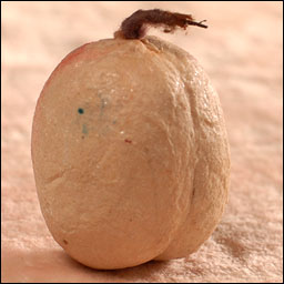 Antique Christmas ornament - cotton APRICOT