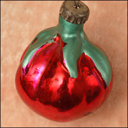 Antique Christmas ornament TOMATO