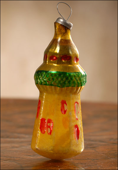 Antique Christmas ornament LIGHTHOUSE