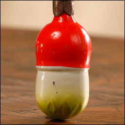 Antique Christmas ornament MUSHROOM