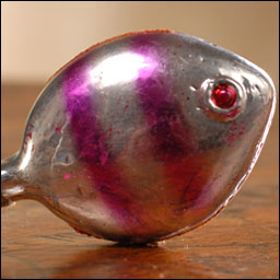 Antique Christmas ornament FISH