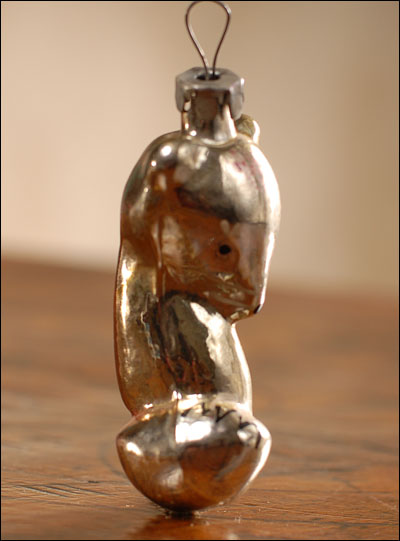 Antique Christmas ornament MOUSE