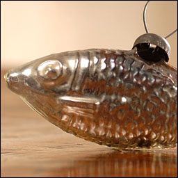 Antique Christmas ornament FISH