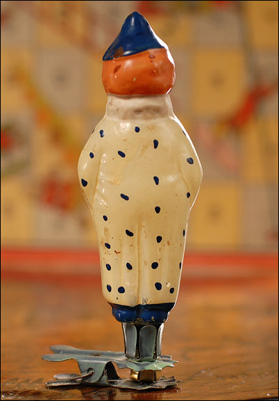 Antique Christmas ornament CLOWN