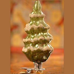 Antique Christmas ornament - CHRISTMAS TREE