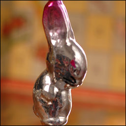 Antique Christmas ornament HARE or RABBIT