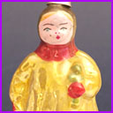 Antique Christmas ornament GIRL WITH DOLL