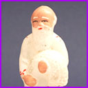 Antique Christmas ornament OLD FISHERMAN
