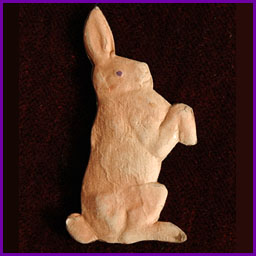 Antique Christmas ornament HARE