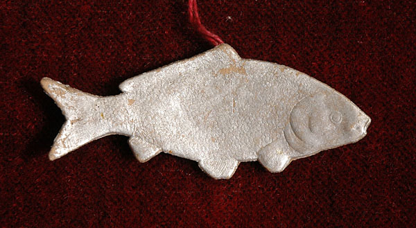 Antique Christmas ornament FISH