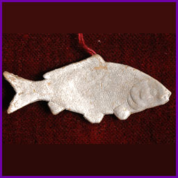 Antique Christmas ornament FISH
