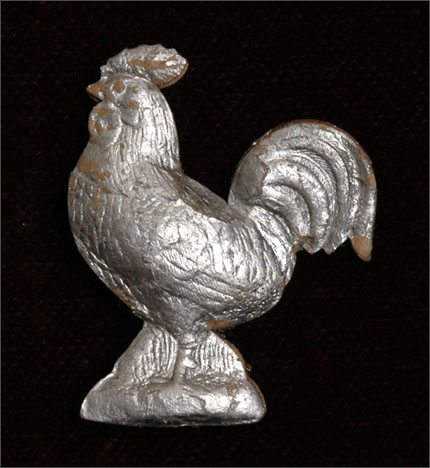 Antique Christmas ornament ROOSTER