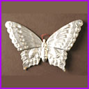 Antique Dresden Christmas ornament BUTTERFLY
