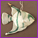 Antique Christmas ornament FISH