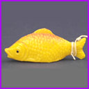 Antique Christmas celluloid ornament FISH