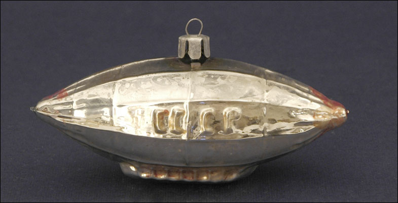 Antique Christmas ornament USSR DIRIGIBLE