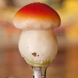 Antique Christmas ornament MUSHROOM