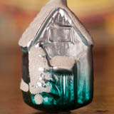Antique Christmas ornament HOUSE