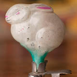Antique Christmas ornament BUNNY