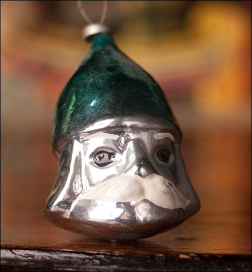 Antique Christmas ornament KNIGHT