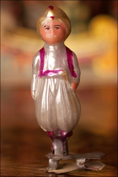 Antique Christmas ornament ALADDIN