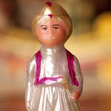 Antique Christmas ornament ALADDIN