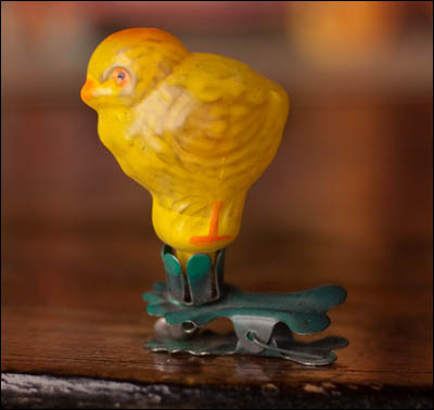 Antique Christmas ornament CHICK