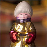 Antique Christmas ornament COSSACK BOY