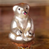 Antique miniature Christmas ornament BEAR
