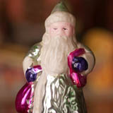 Antique Christmas ornament SANTA