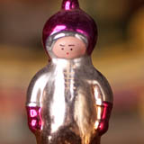 Antique Christmas ornament SPACEMAN