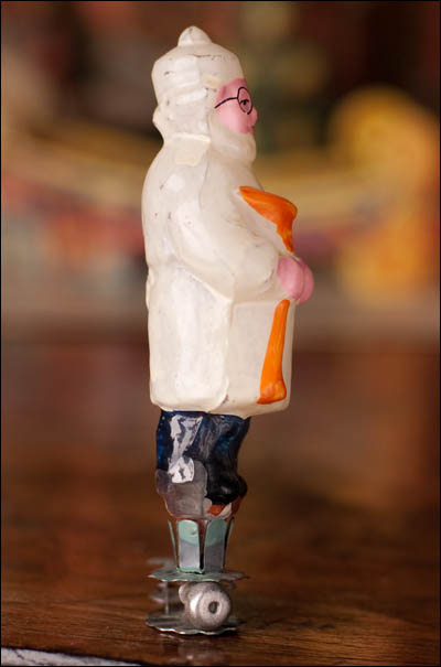 Antique Christmas ornament DOCTOR
