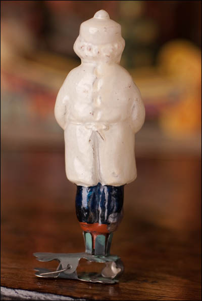 Antique Christmas ornament DOCTOR