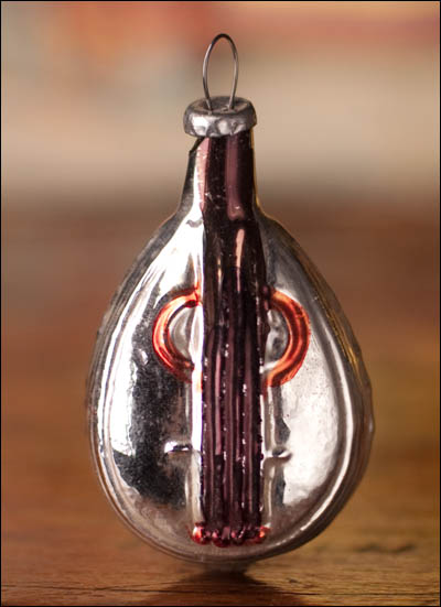 Antique Christmas ornament MUSICAL INSTRUMENT