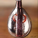 Antique Christmas ornament MUSICAL INSTRUMENT