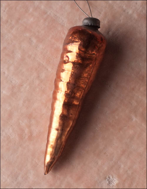 Antique Christmas ornament CARROT