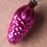 Antique Christmas ornament CONE