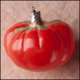 Antique Christmas ornament TOMATO