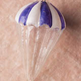 Antique Christmas ornament PARACHUTE