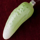 Antique Christmas ornament PICKLE