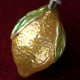 Antique Christmas ornament LEMON