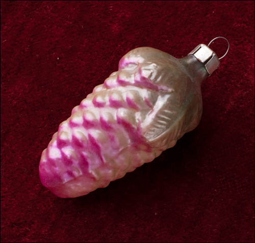 Antique Christmas ornament CONE