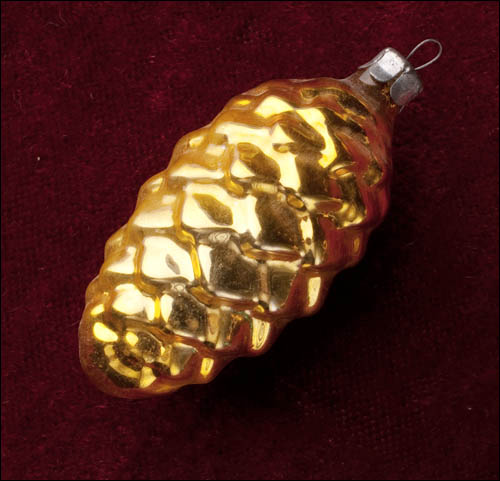 Antique Christmas ornament CONE