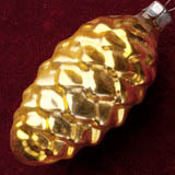 Antique Christmas ornament CONE