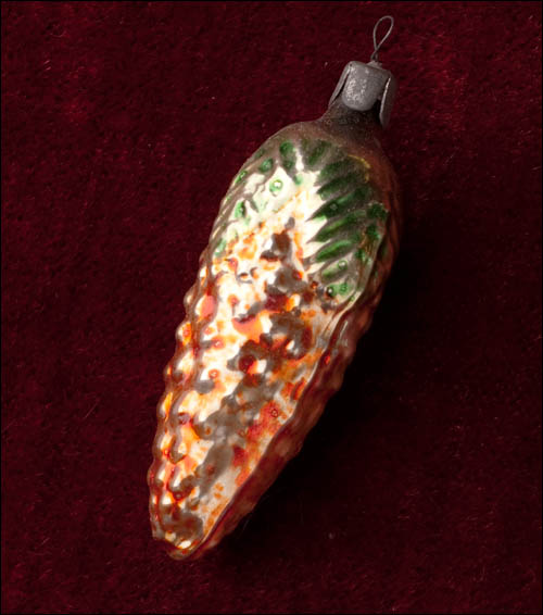 Antique Christmas ornament CONE