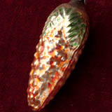 Antique Christmas ornament CONE
