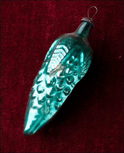 Antique Christmas ornament CONE