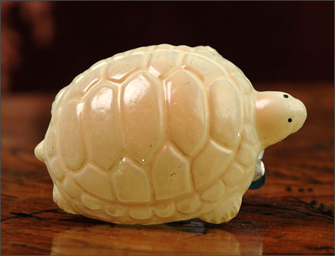 Antique Christmas ornament TURTLE