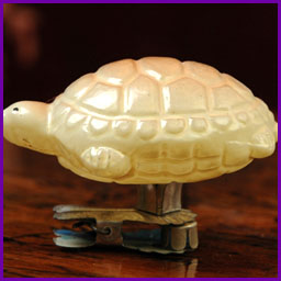 Antique Christmas ornament TURTLE